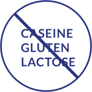 Sans caséine, sans gluten, sans lactose