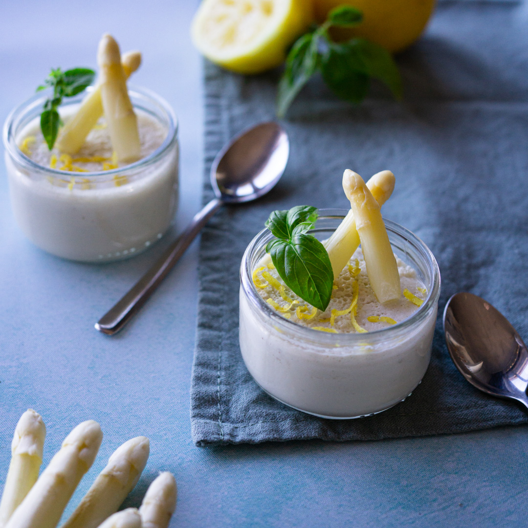 Panna Cotta aux Asperges